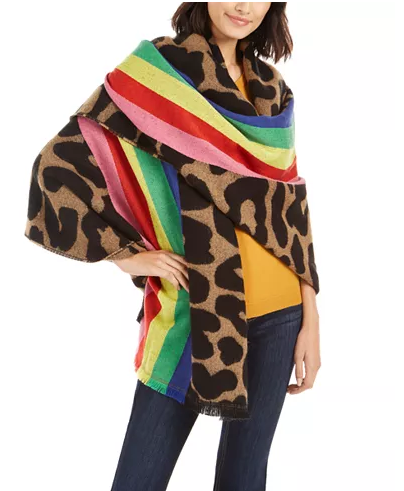 Wild Rainbow Blanket Wrap 