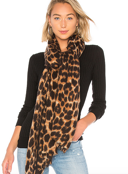 Trend Alert: The PETA-Friendly Leopard Scarf