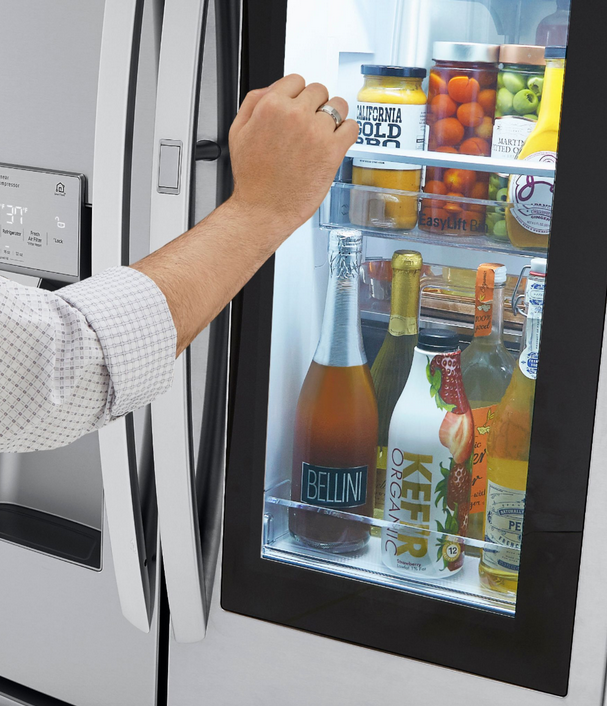 LG’s newest InstaView™ Door-in-Door® refrigerators