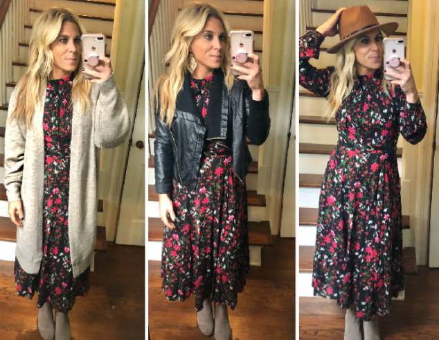 Winter Dresses - 5 Different Ways to Style - Stylish Life for Moms