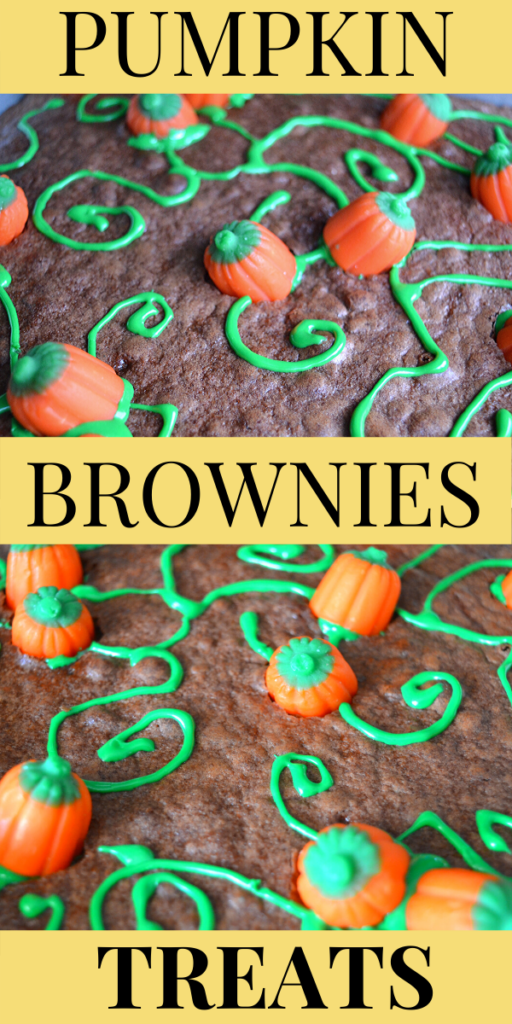 Pumpkin Brownies - Autumn Dessert Treats