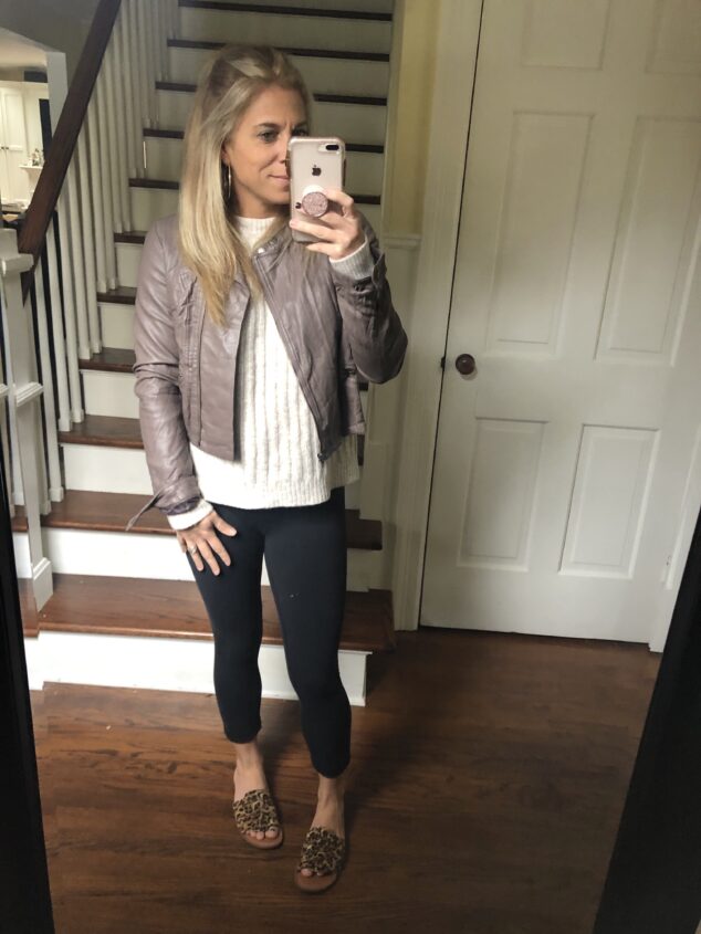 Winter Outfits - 5 Ways to Style a Cream Sweater - Stylish Life for Moms