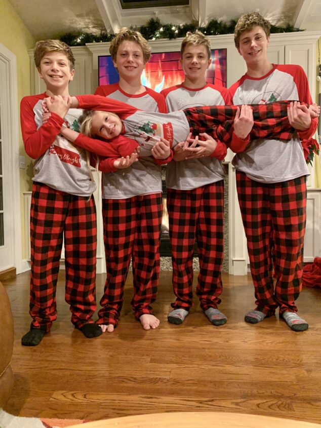 Matching Family Pajamas for the Holidays