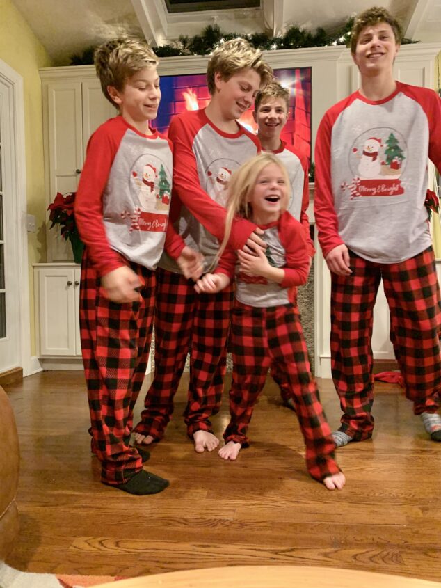 Matching Family Pajamas for the Holidays