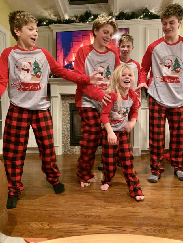 Matching Family Pajamas for the Holidays