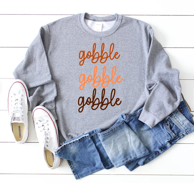 gobble gobble gobble shirt - womens thanksgiving shirt - Thanksgiving shirt women - funny thanksgiving shirt - thanksgiving outfit