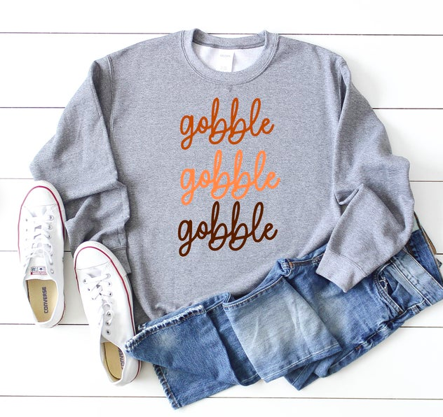 gobble gobble gobble shirt - womens thanksgiving shirt - Thanksgiving shirt women - funny thanksgiving shirt - thanksgiving outfit 