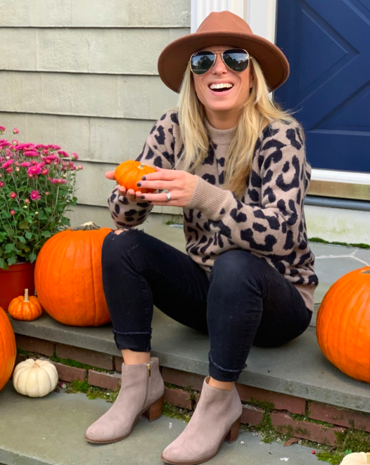 Leopard Print Sweater