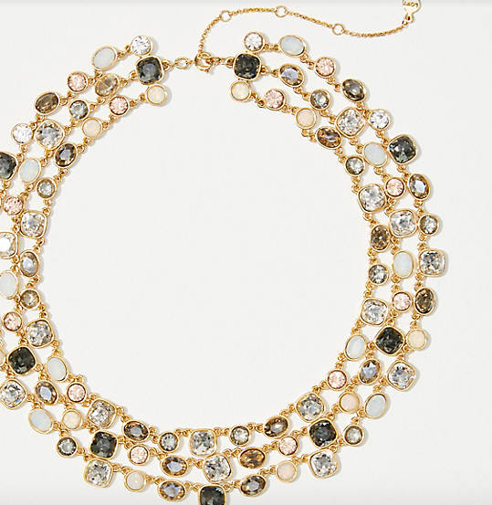 Tinsel Statement Necklace