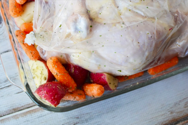 Perdue Roasted Chicken with Vegetables Recipe