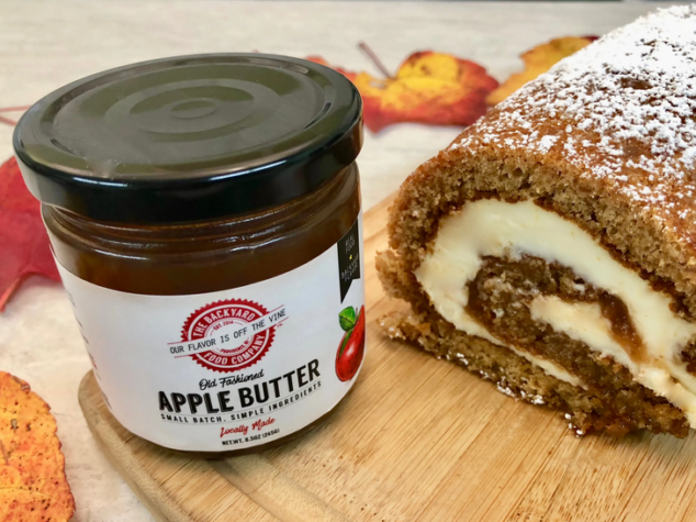  Pumpkin Roll with Apple Butter Filling Here's an easy recipe to take a traditional pumpkin roll up a notch with an extra level of apple flavor.