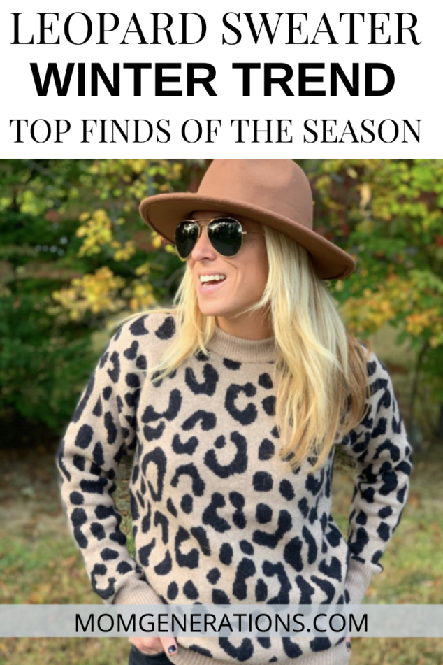 Leopard hotsell sweater outfit