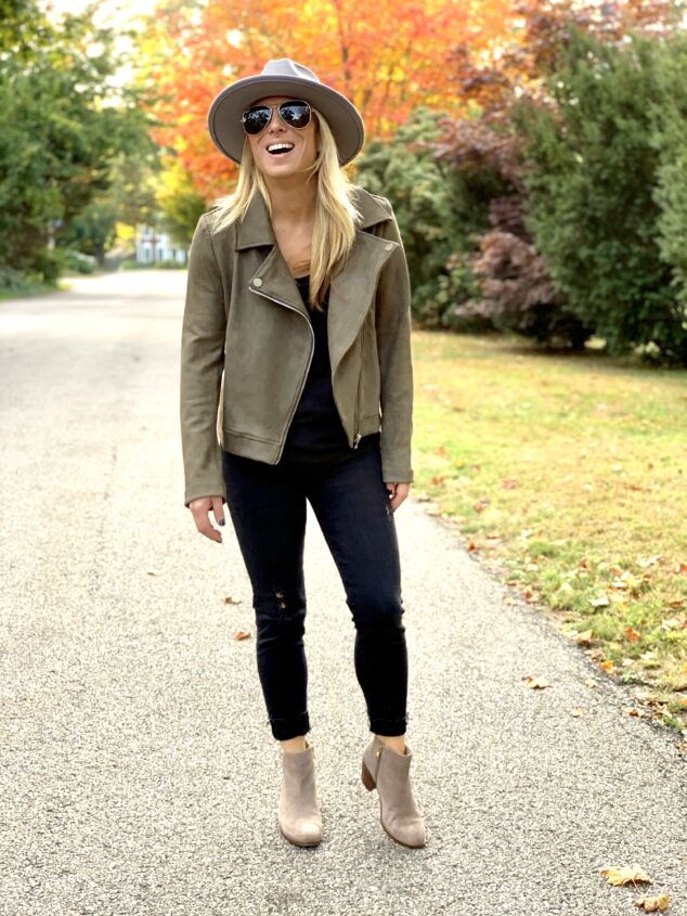 10 Ways to Style a Moto Jacket - Stylish Life for Moms