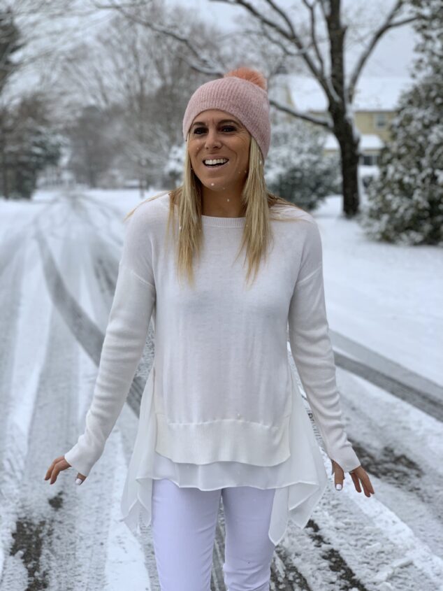 Wearing White in the Winter - Winter White Fashion