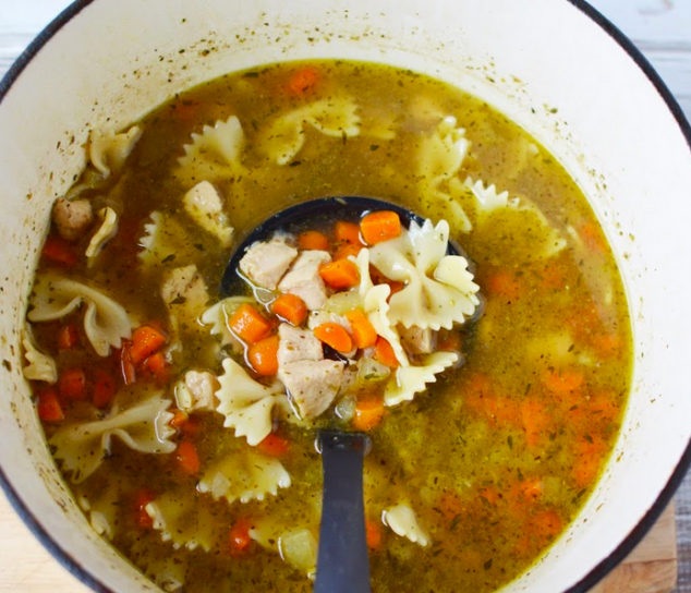 Easiest Homemade Chicken Noodle Soup