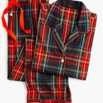 Vintage pajama set in Stewart tartan