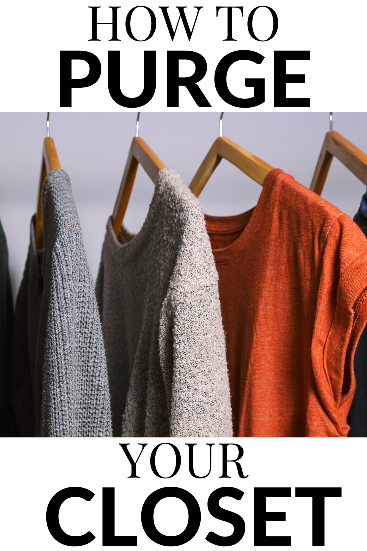 How To Purge Your Closet Stylish Life for Moms