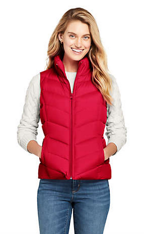 Lands' End Puffer Vest