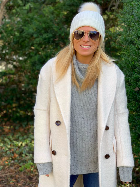 Winter White Coat - Fashion for the Winter