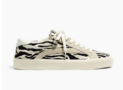 Zebra Shoes - Madewell Zebra Sneakers