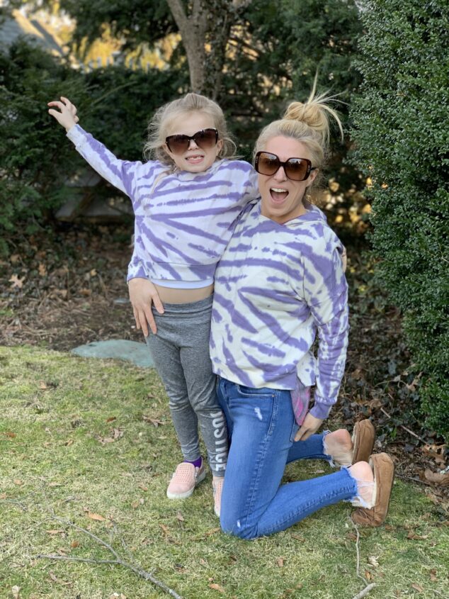 Matching mother daughter discount jammies