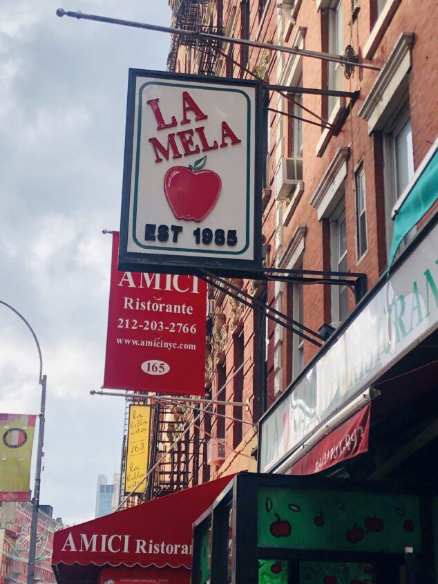 Best Italian Restaurant in NYC - La Mela - Stylish Life for Moms