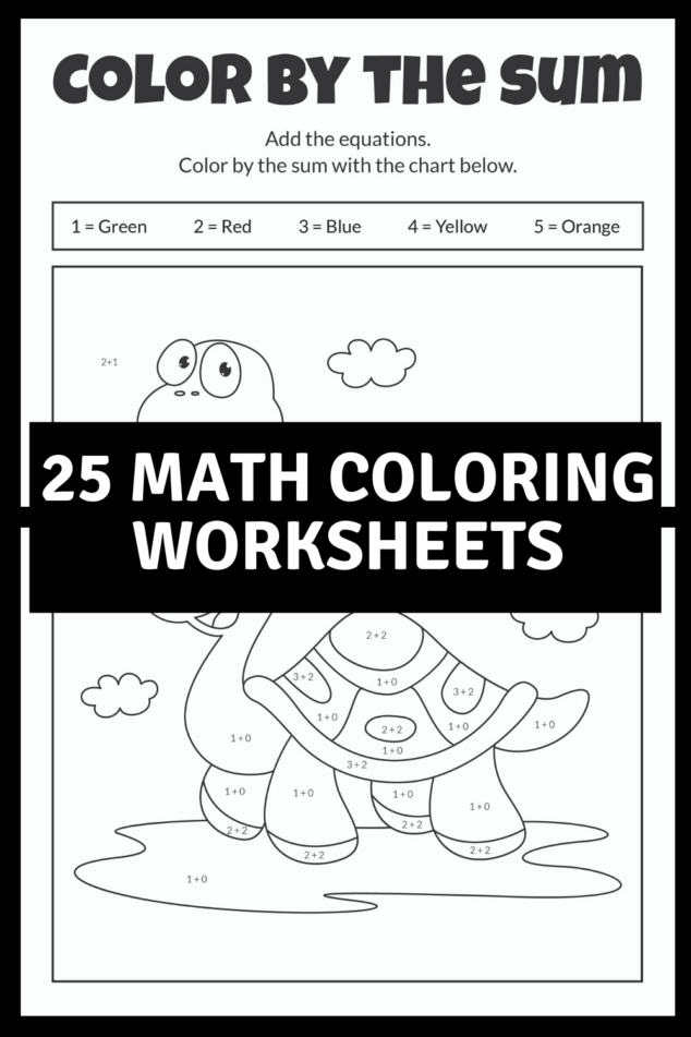 math coloring worksheets 25 of them for elementary school kids stylish life for moms