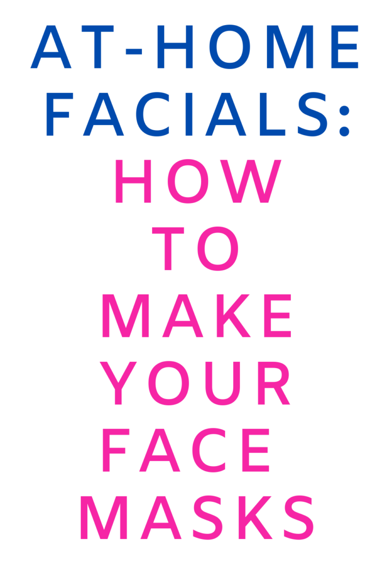 Make Your Own Face Mask Stylish Life for Moms