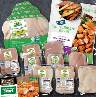 Perdue Harvestland Organic Whole Chicken With Giblets and Necks