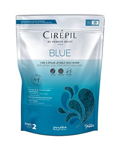 Cirepil The Original Blue Wax Beads by Perron Rigot Refill Bag