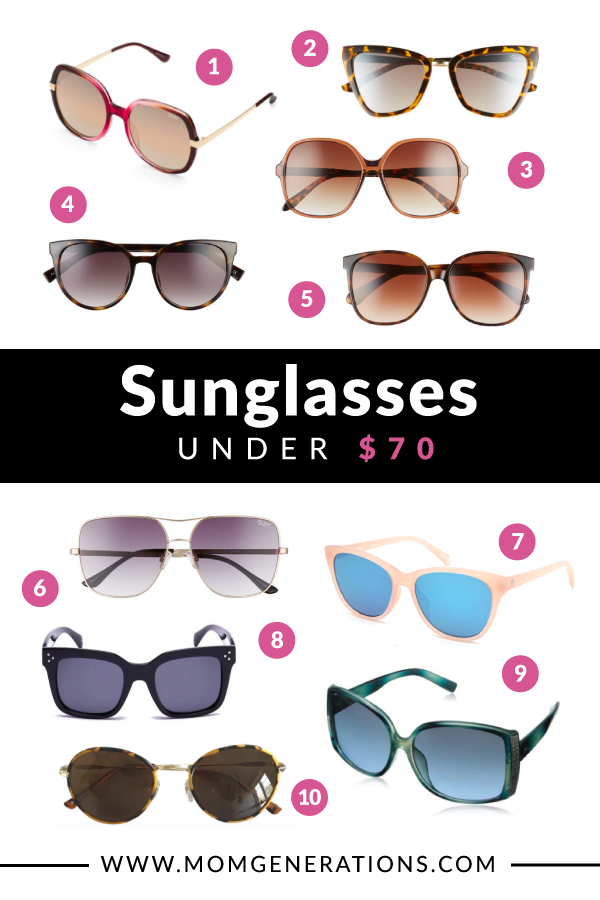 Sunglasses Under $70