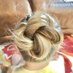 how to do a messy bun with thin hair