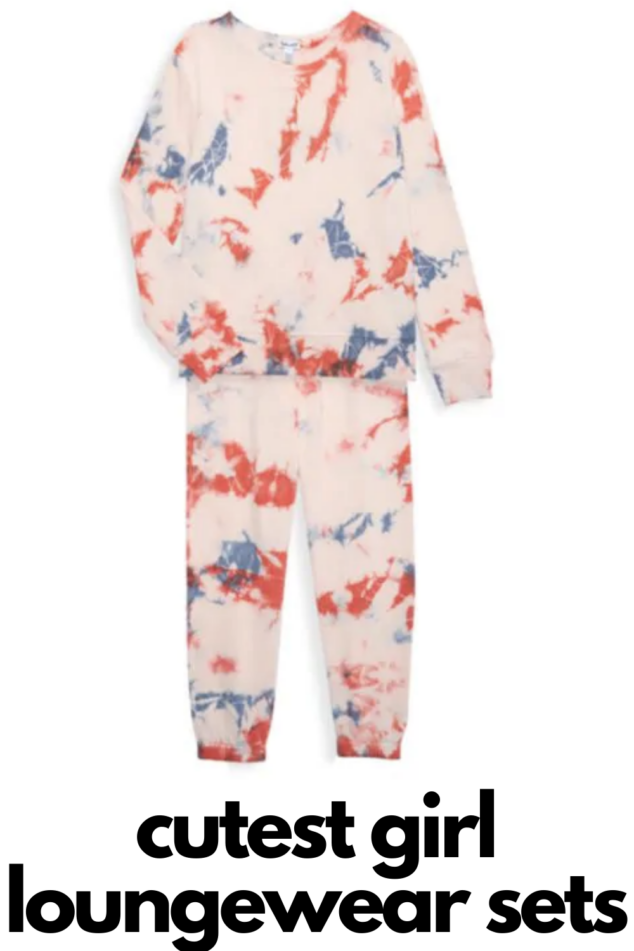 girls loungewear sets