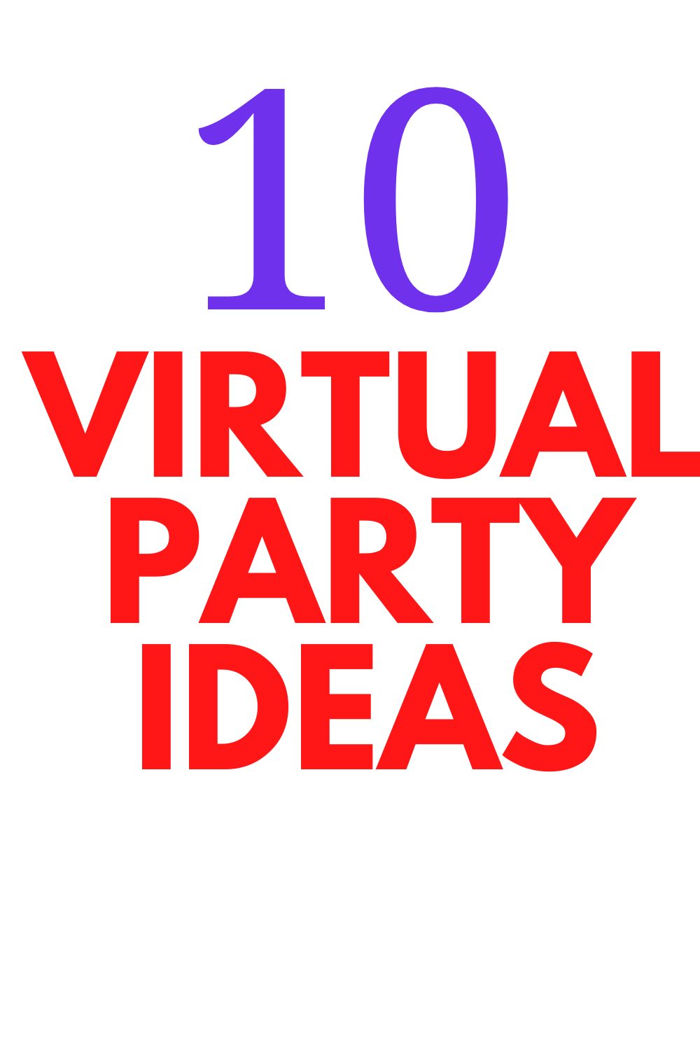 Virtual Party Ideas Stylish Life for Moms