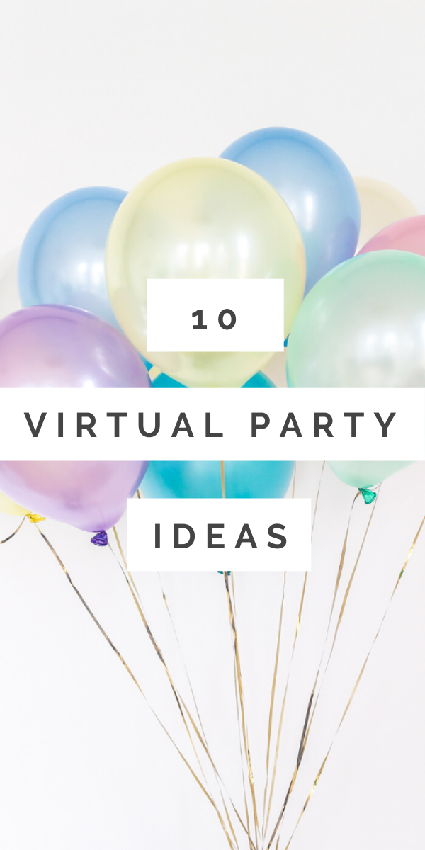 Virtual deals party ideas