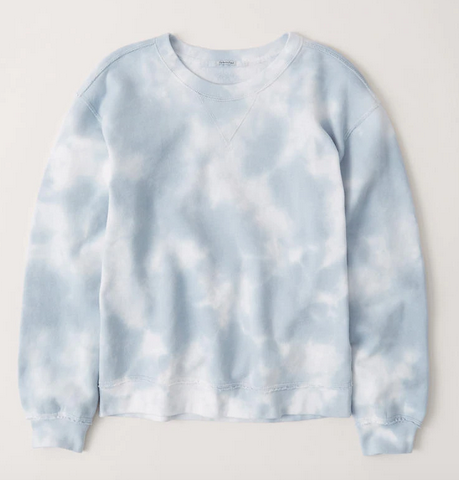 tie dye sweatshirt