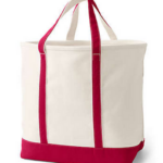 Best Beach Bag - Extra Large Natural Open Top Canvas Tote Bag