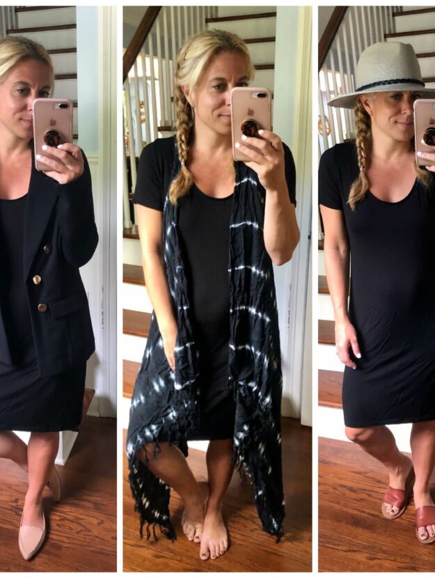 How to style t shirt dress