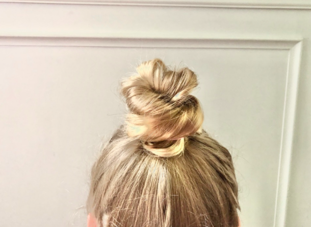 Easy Buns for Long Hair - Stylish Life for Moms