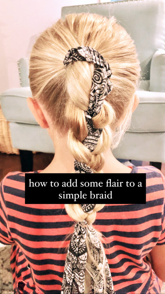 Super Easy Braid Hairstyle