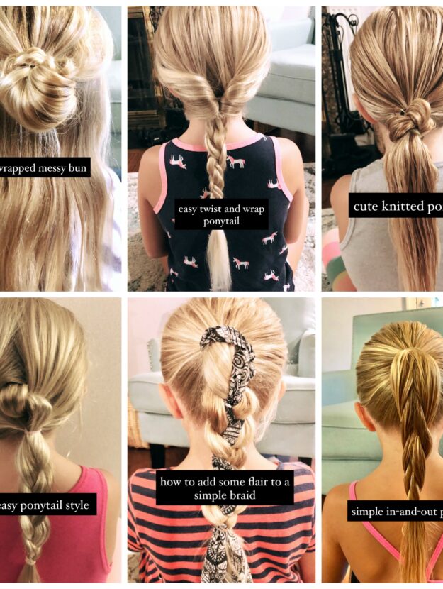 Super Easy Hairstyles for Girls