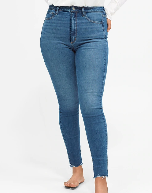 Sky High True Skinny Ankle Jeans With Secret Smoothing Pockets