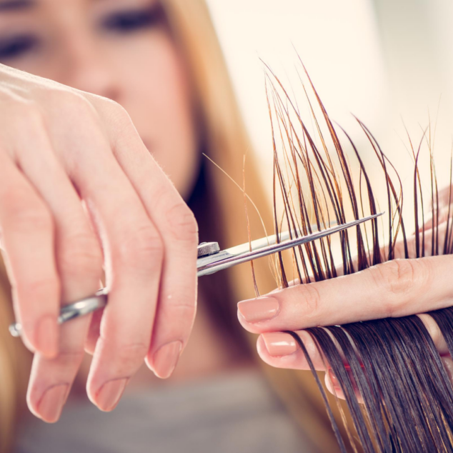 How to cut hair at home