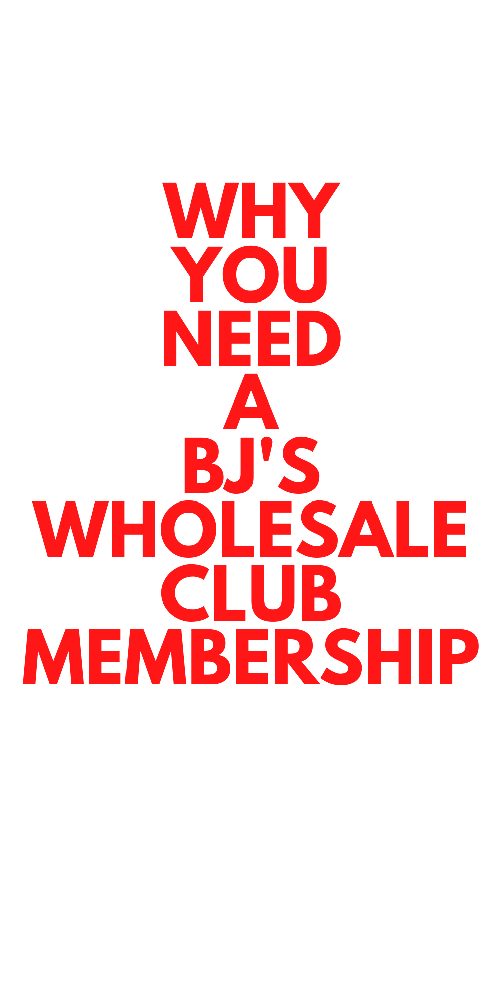 BJ's Membership Why You Need to Join BJ's Wholesale Club Stylish