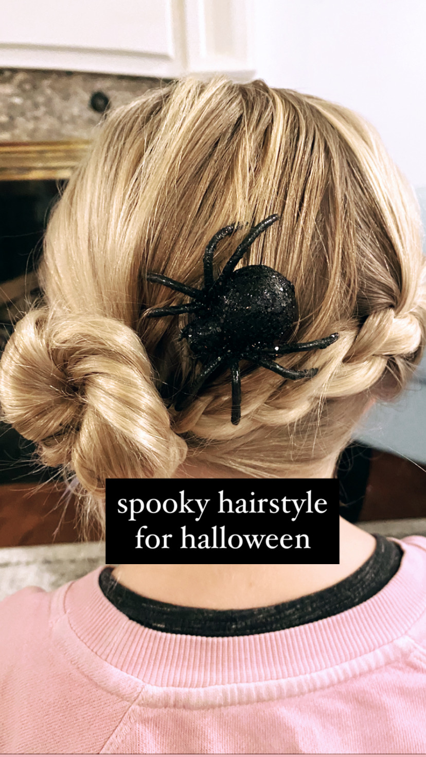 Creepy Crawly Halloween Hair - Dazzling Hospitality