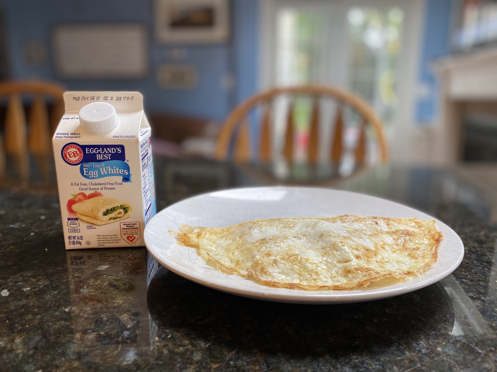Egg White Ham and Cheese Omelette Recipe - Stylish Life for Moms
