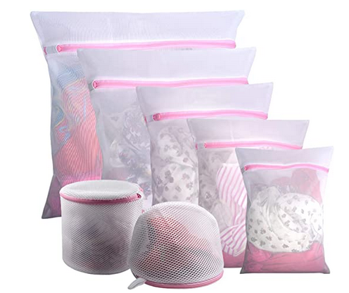 get laundry done - mesh washing bags