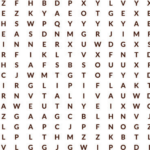 Thanksgiving Word Search printable