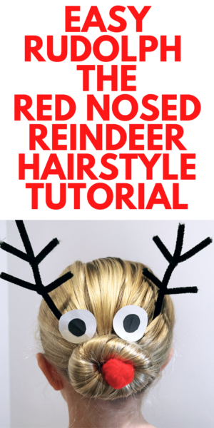 Reindeer Hairstyle for the Holidays - Mom Generations | Stylish Life