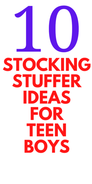 Teen Boy Stocking Stuffers - Stylish Life for Moms